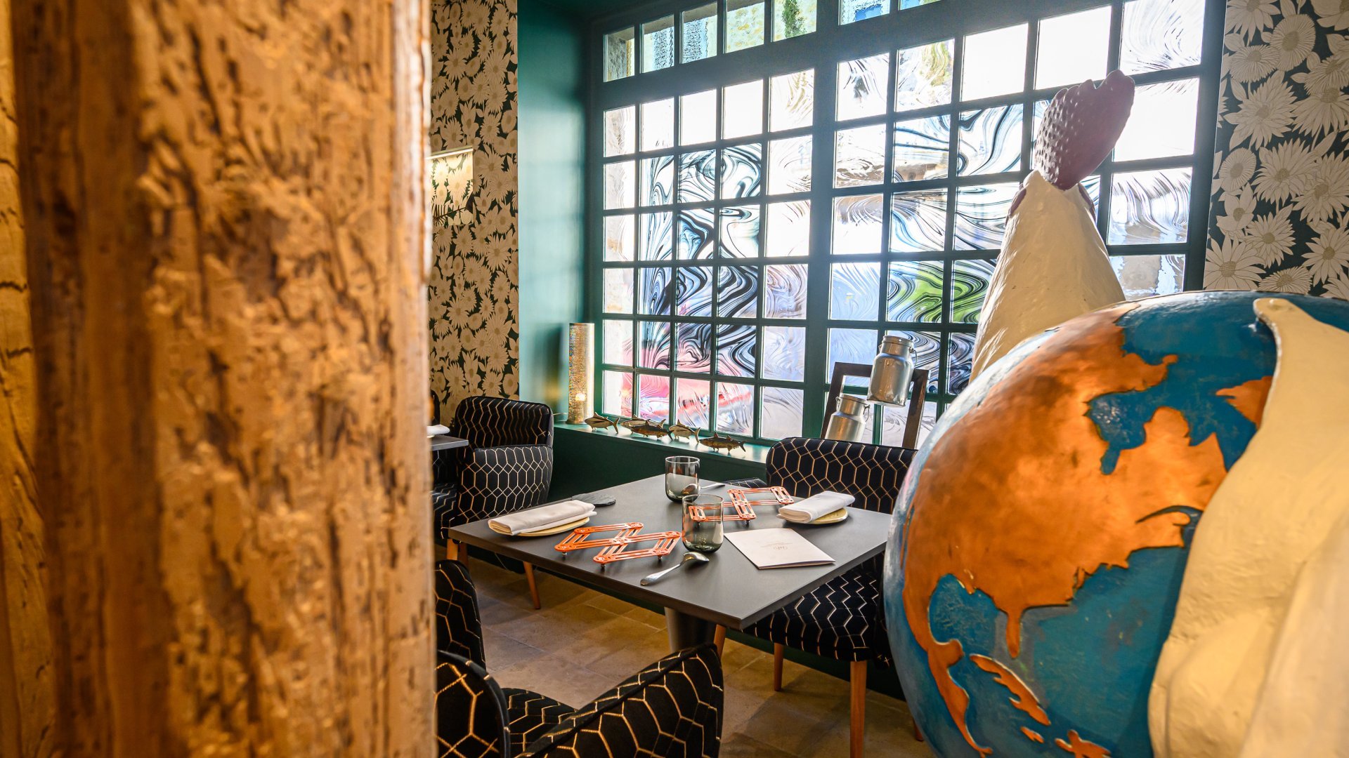 Le Coq de l'Auberge de l'Abbyae à Ambronay