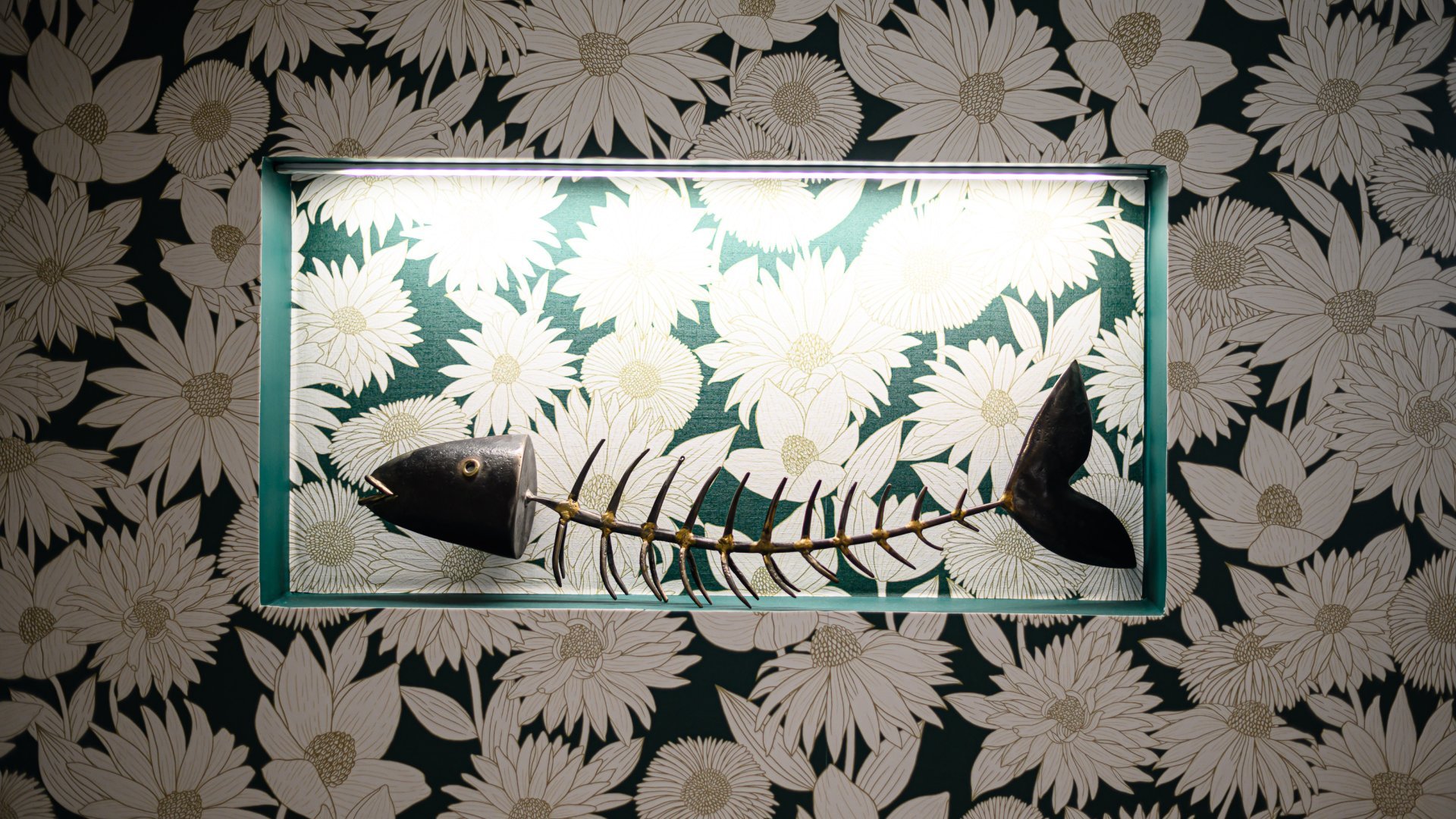 Le poisson de l'Auberge de l'Abbaye à Ambronay